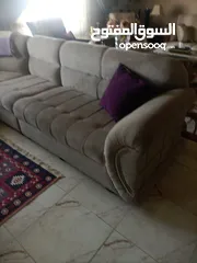  1 طقم جلوس بحاله ممتازه
