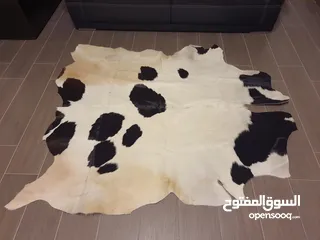  10 سجاد جلد بقر طبيعي  مستورد