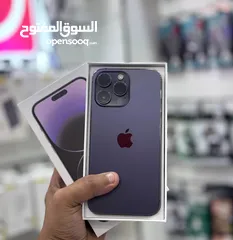  1 عرض نهاية السنة : iPhone 14 pro max 256gb هواتف نظيفة جدا بحالة الوكالة بدون مشاكل أو شموخ مع الضمان