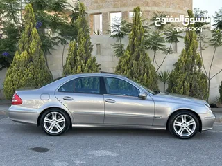  8 Mercedes E200 2004 ( Avantgarde ) Full option وارد الوكالة فحص كامل