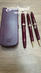  3 The rarest color of Mont Blanc writing service with yellow gold plating