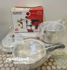  1 Homlee Pressure Cooker  5 +3 L