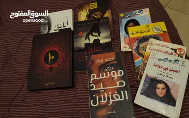  1 كتب روايات جديده و قديمه.