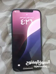  3 ايفون 12 برو ماكس للبيع بعده جديد غير مبدل بيه شي فقط الضهر بيه فطور صغيره  وغير متضرره الكامره