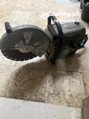  1 منشار قص حجر والارضيات بنزين