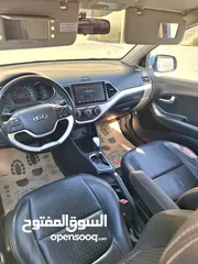  9 كيا بيكانتو 2017 بصمة فل  عداد قليل ( 67 ) ألف كيلو فقط