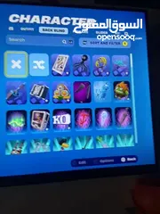  11 حساب فورت نايت ملان سكنات ايتم شوب للبدل على حساب آخر