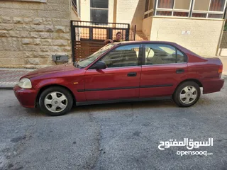  5 هوندا سيفيك 1999 للبيع – يد أولى، جير عادي، بحالة ممتازة