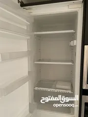  2 Built in fridge amd freezer