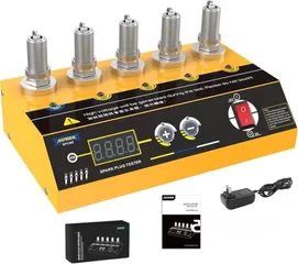  4 يتوفر لدينا #Spark_Plug_Tester  **جهاز فحص بواجي  * يحتوي على تكنولوجيا عالية
