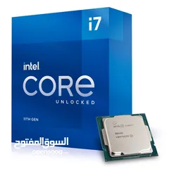  1 Intel Core i7 -11700K 3.6-5.0 GHz LGA1200 CPU (Used)