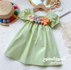  29 فستان الأميرة التوتو الصيفي الأنيق بأكمام طويلة وتصميم شبكي متوفر من عمر 1 سنة الى 10 سنوات السعر
