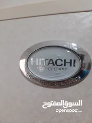  2 ثلاجة Hitachi مستعملة للبيع  بحاجه لتشيك وصيانه خفيفه