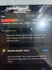  3 آيباد جيل ثامن للبيع iPad 8 بمساحه 128 جيجا باقل سعر ،للبيع فقط