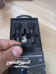  3 مايكريفون لاسلكي ايفون