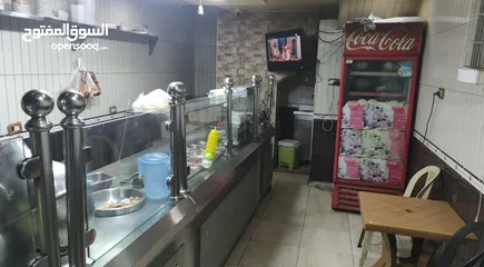  1 مطعم حمص وفول وفلافل للبيع المستعجل