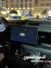  4 الصقر الأسود لتأجير السيارات لاند روفر ديفندر اعلى مواصفات2023 للأيجار Land Rover defender X dynamic