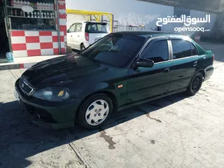  11 هوندا سيفيك موديل 1999 توب نظافه ماتور 1500cc قوي واقتصادي
