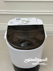  7 عزابي أو طالب جامعه أو عندك بيبي رجعنا وفرنا غسالة بي ناشونال بحجمين غسالة +نشافة+فرشاية احذية
