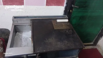  4 جريل سناكات بلاطه مع مقلا بطاطا للبيع