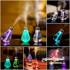  3 39   RGB LED لمبة الهواء المرطب رائحة ف 10٪ خصم299 ج