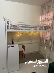  1 Bunk bed with mattress never used