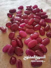  18 ياقوت روبي طبيعي