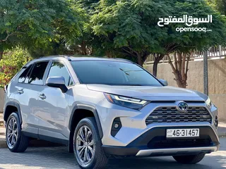  3 تويوتا راف فور ((2023)) ليميتد ليثيووم 7جيد اعلى صنف قمه الفخامة بسعررررر مغرررري