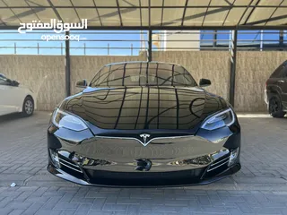  2 Tesla Model S 100D 2018  ((اوتوسكور جيد جداً))