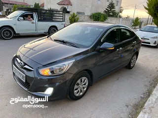  10 هونداي أكسنت موديل 2013  ماتور 1600cc فحص 7جيـــد