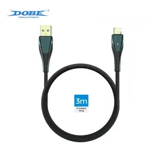  2 شاحن يد 3 متر دوبي البلايستيشن 5 type c Dobe data cable