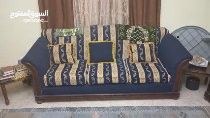  1 طقم كنبايه 7 مقاعد مستعمل