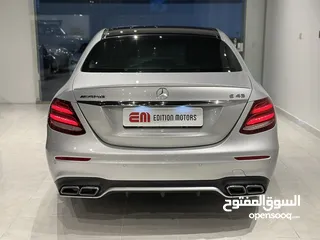  6 2017 MERCEDES BENZ E43 AMG