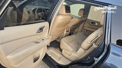  15 Nissan pathfinder Model 2014 Color is blue interior color is beige passing guaranty