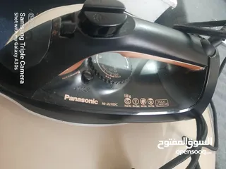  3 مكواة بخار ماركة باناسونيك 2400W استعمال خفيف شغاله 100% صناعة ياباني Panasonic Iron 2400W Japan