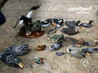  1 تحف لطيور كندية - مجموعة 20 قطعة - تم شراءها من كندا