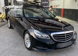 2 مرسيدس E200 2014 كلين تايتل