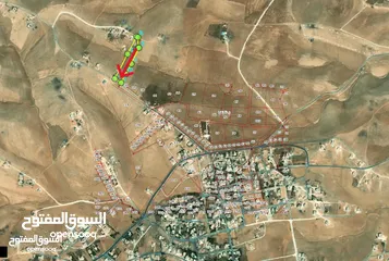  3 قطعة ارض من اراضي جنوب عمان في زملة العليا موقع استثماري