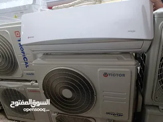  26 مكيفات مستعملة إنڨيرتر و عادي شامل التركيب في حالة ممتازة.