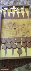  3 طاولة زهر و شطرنج بحالة ممتازة