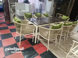  10 اثاث وديكور مطاعم وكوفي شوب . جميع انواع كراسي وبطولات