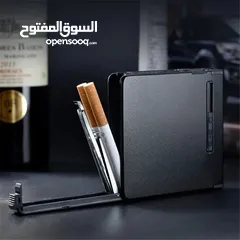  16 available cigarette box with built in lighter