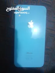  1 جوال iPhone 11XR  أزرق يحتاج فتح iCloud iPhone