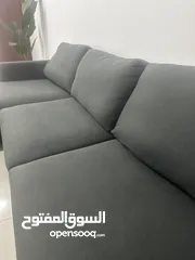  6 كنب L مستعمل بحالة جيدة