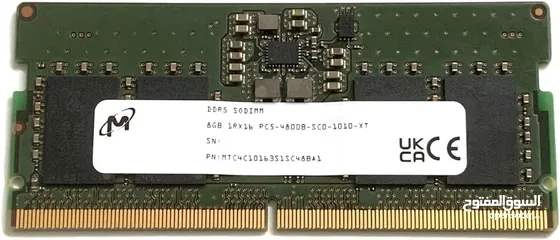 1 للبيع رامتين لابتوب 16 (2*8) DDR5