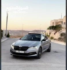  2 سكودا سوبيرب2021  4*4 بنزين 2000