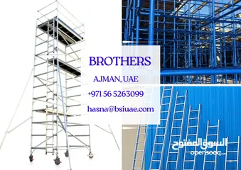 1 Aluminum Mobile Tower and ladders