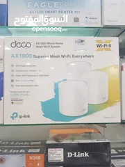  1 Tp-link deco x20 mesh wi-fi 6 ax1800 dual band