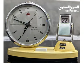  1 Vintage Retro Alarm Clock from 1970s