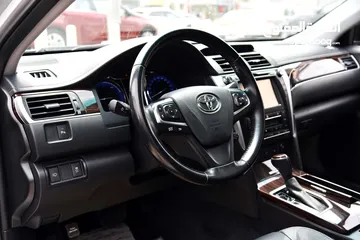  9 تويوتا كامري هايبرد بحالة الزيرو Toyota Camry Hybrid 2017